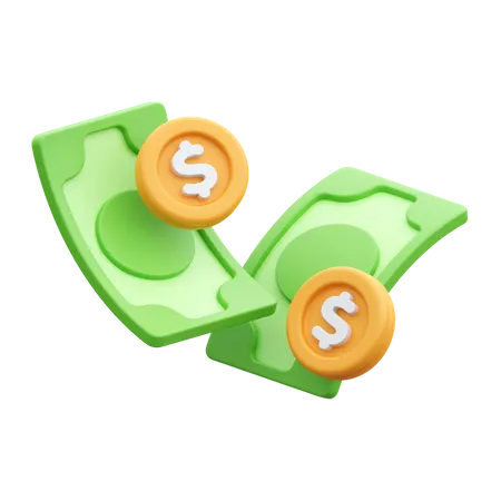 Money  3D Icon