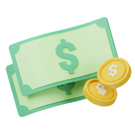 Money  3D Icon