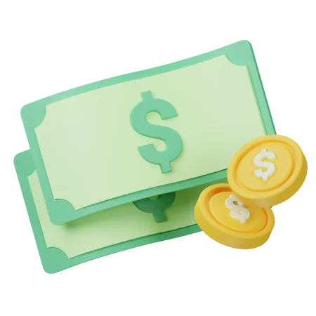 Money  3D Icon