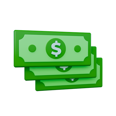 Money  3D Icon