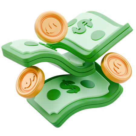 Money  3D Icon