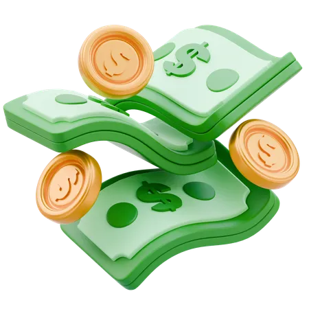 Money  3D Icon