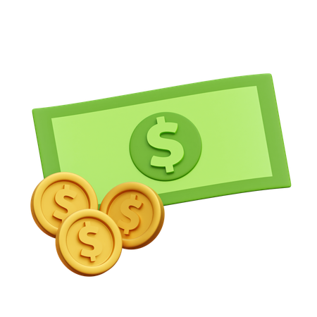 Money  3D Icon