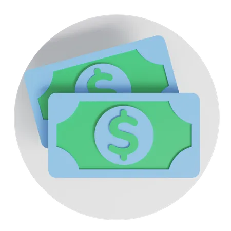 Money  3D Icon