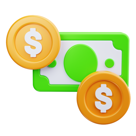 Money  3D Icon