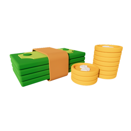 Money  3D Icon