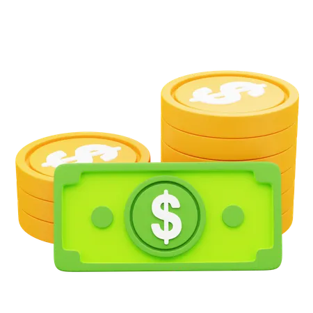 Money  3D Icon