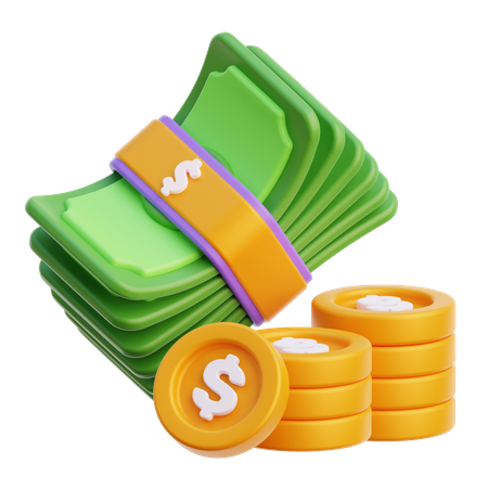 Money  3D Icon