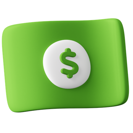 Money  3D Icon