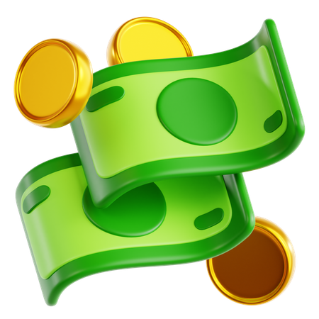 Money  3D Icon