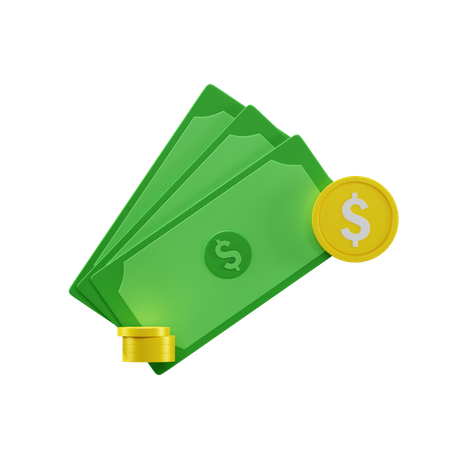 Money  3D Icon