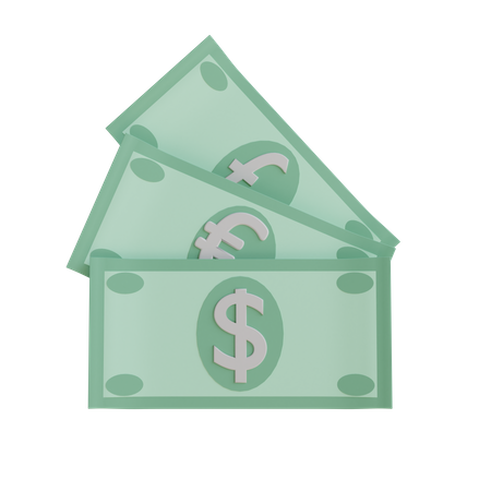 Money  3D Icon