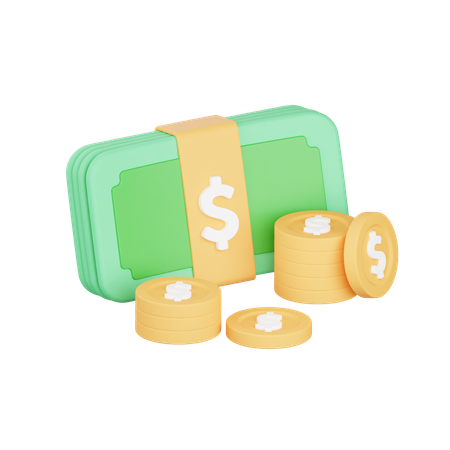 Money  3D Icon