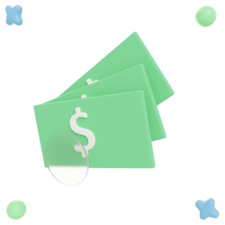 Money  3D Illustration