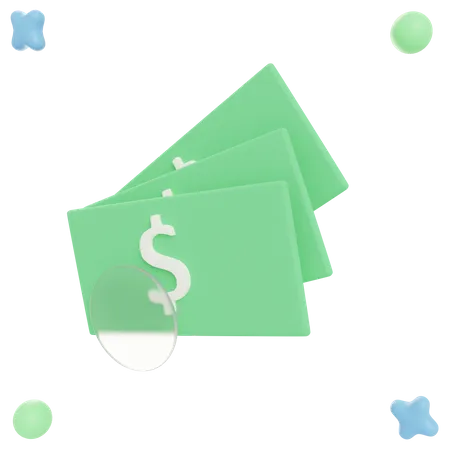 Money  3D Illustration