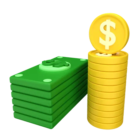 Money  3D Illustration