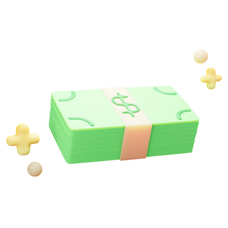 Money  3D Illustration