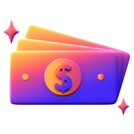 Money  3D Illustration