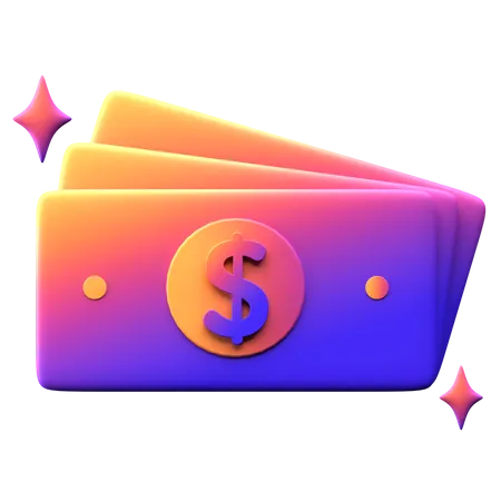 Money  3D Illustration