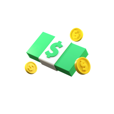 Money  3D Illustration