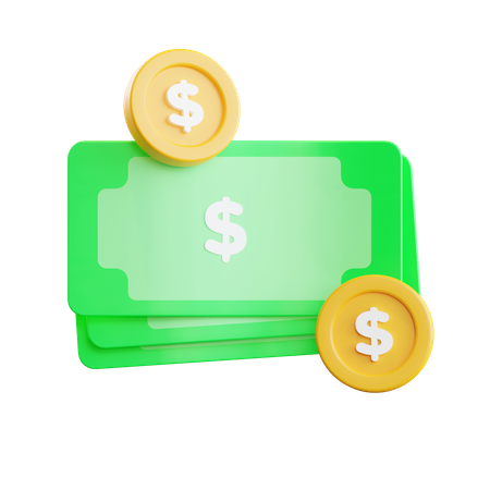 Money  3D Illustration