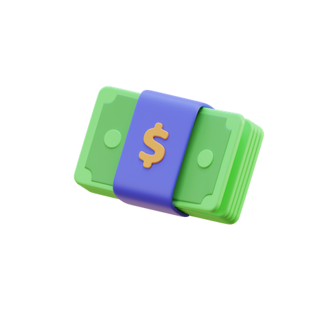 Money  3D Illustration