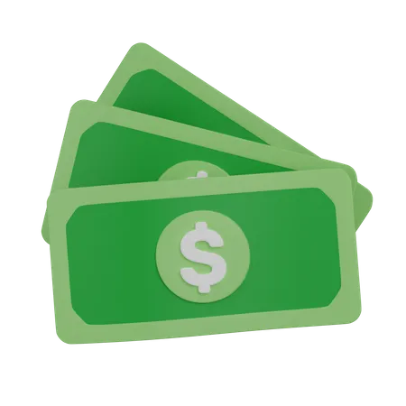 Money  3D Illustration