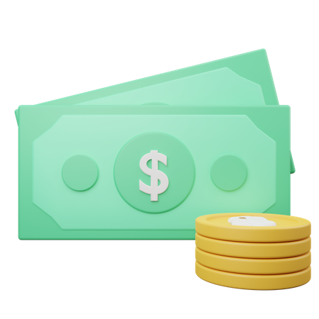 Money 3D Illustration