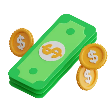 Money  3D Icon