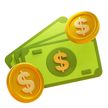 MONEY  3D Icon