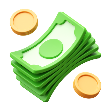 Money  3D Icon