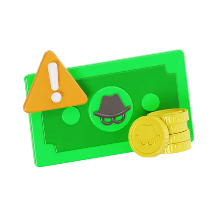 Money Alert  3D Icon
