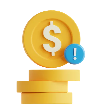 Money Alert  3D Icon