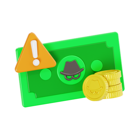 Money Alert  3D Icon