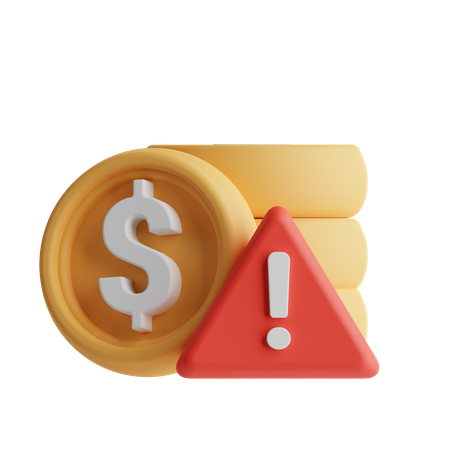 Money Alert  3D Icon