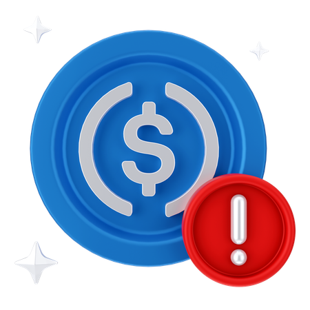 Money alert  3D Icon