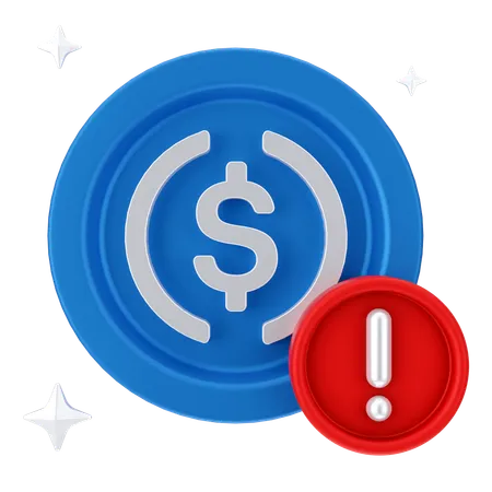 Money alert  3D Icon