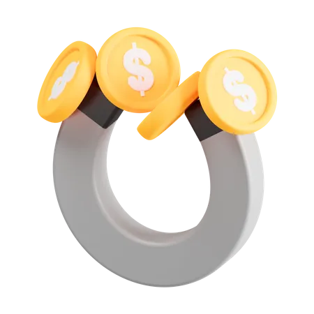 Money Attraction  3D Icon