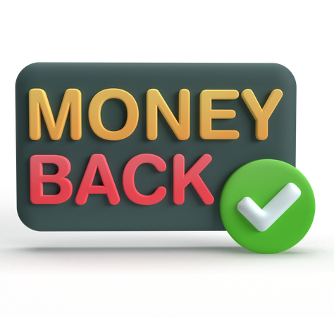 Money Back  3D Icon