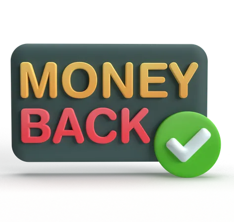 Money Back  3D Icon