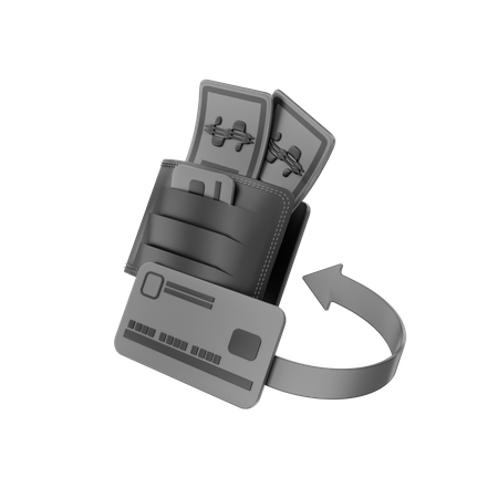 Money Back  3D Icon