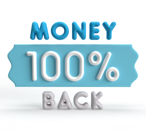 Money Back Guarantee  3D Icon