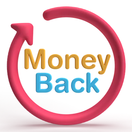 Money Back Guarantee  3D Icon