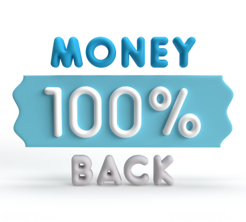 Money Back Guarantee  3D Icon