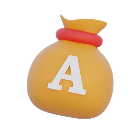 Money Bag  3D Icon