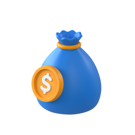 Money Bag  3D Icon