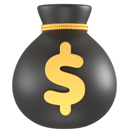 Money Bag  3D Icon
