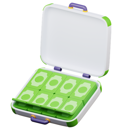 お財布  3D Icon
