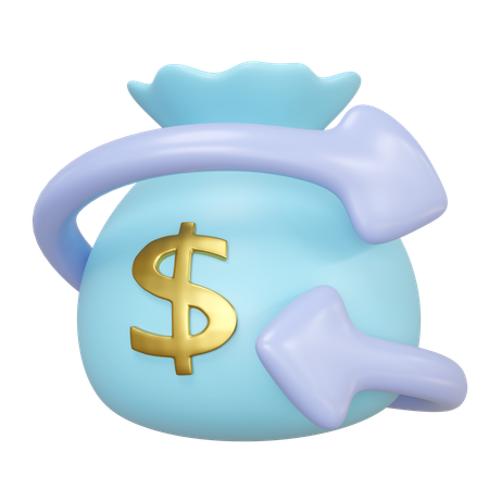 Money Bag  3D Icon