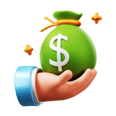Money Bag  3D Icon